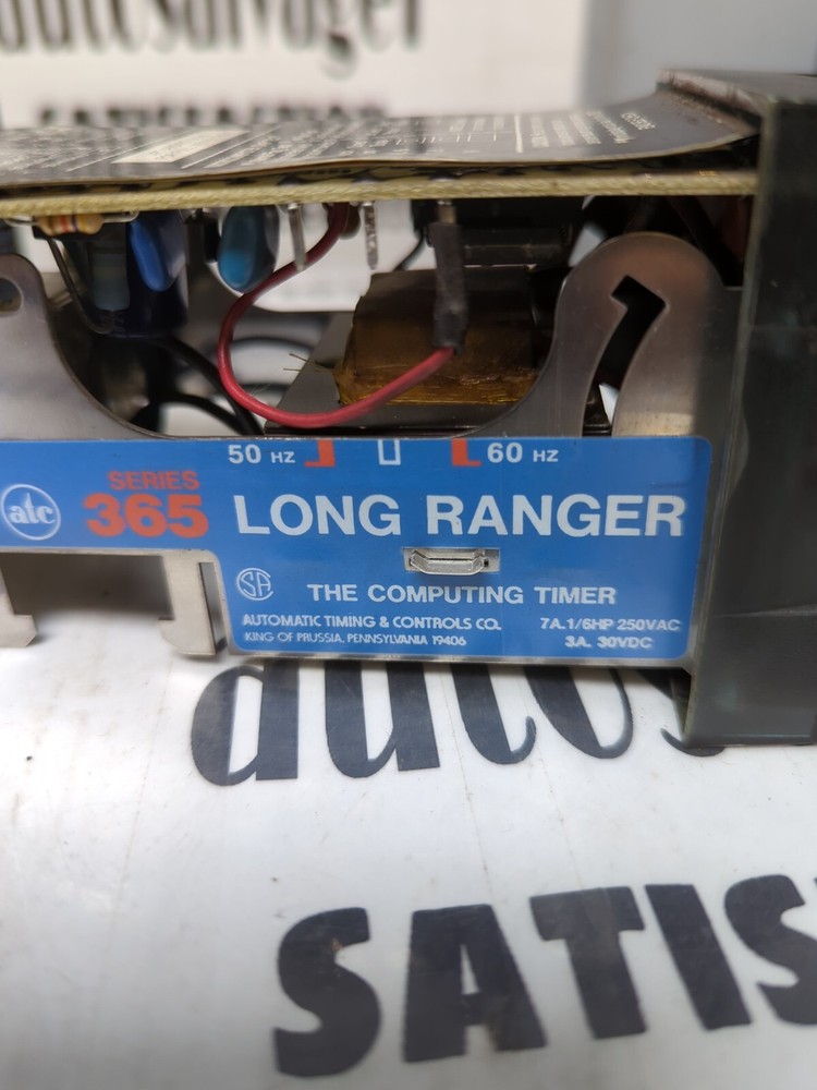 ATC,SERIES 365,LONG RANGER COMPUTING TIMER & DISPLAY 7A 1/6HP 250 VAC NOS