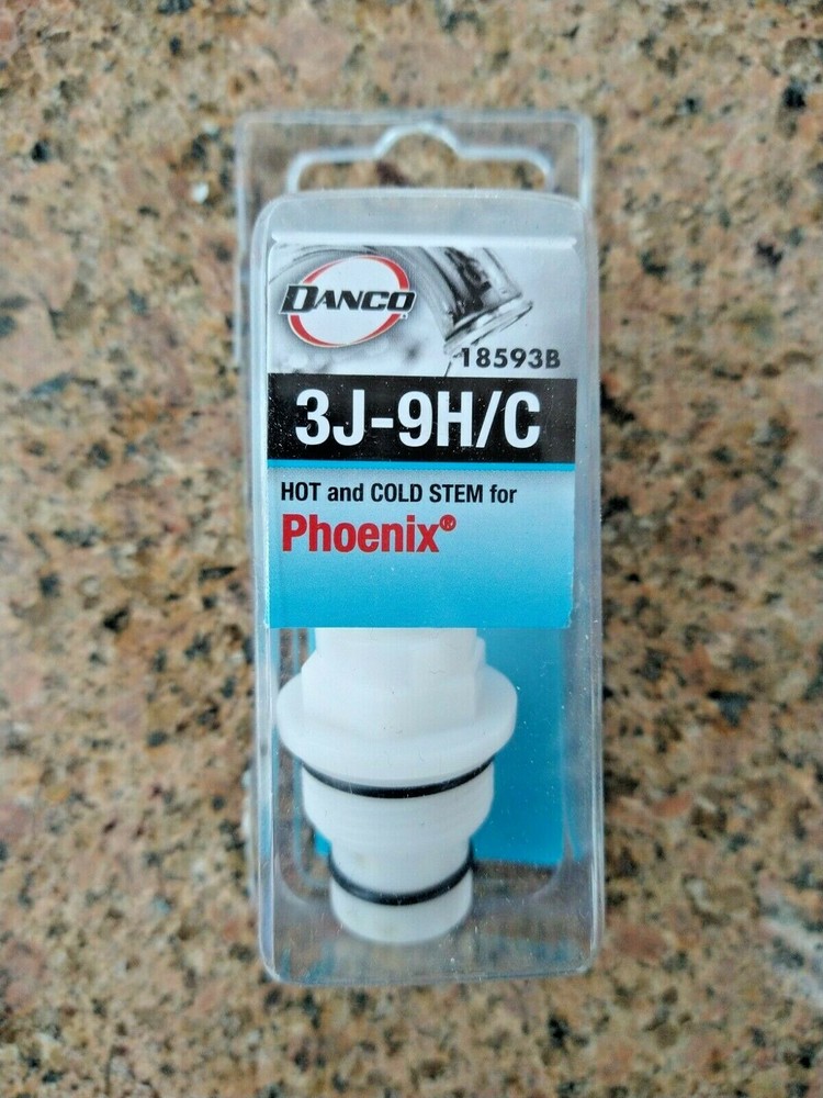 Danco Lavatory Phoenix Hot/Cold Stem, 3J-9H/C, 18593B - Free Ship - 2 PACK