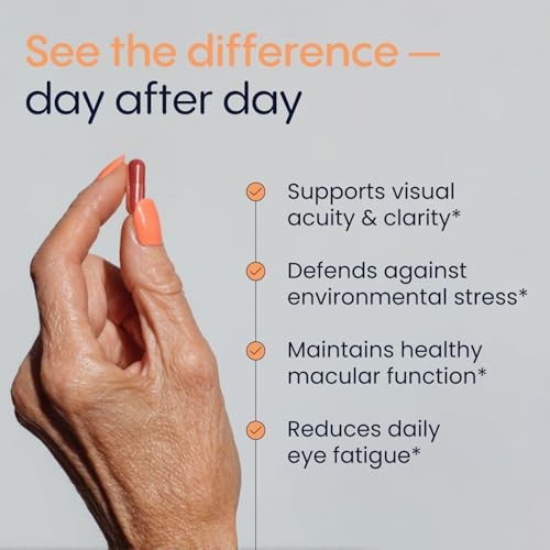 Simply Macu MD Advanced Vision Support Supplement with Lutein, Zeaxanthin