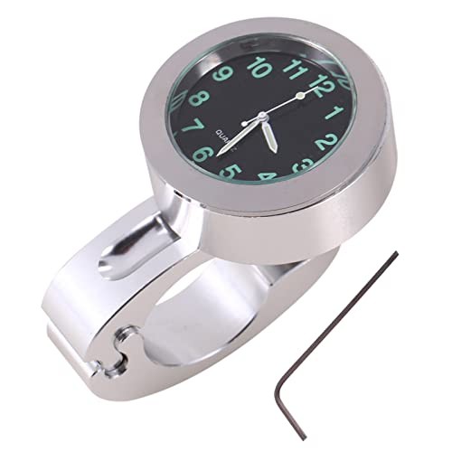 Motorcycle Handlebar Clock, Universal Split Ring Mount Aluminum Motorcycle