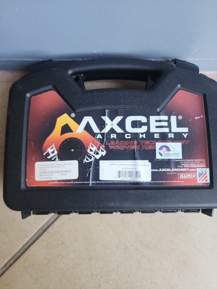 Axcel Achieve XP Carbon Bar Compound Sight right handed