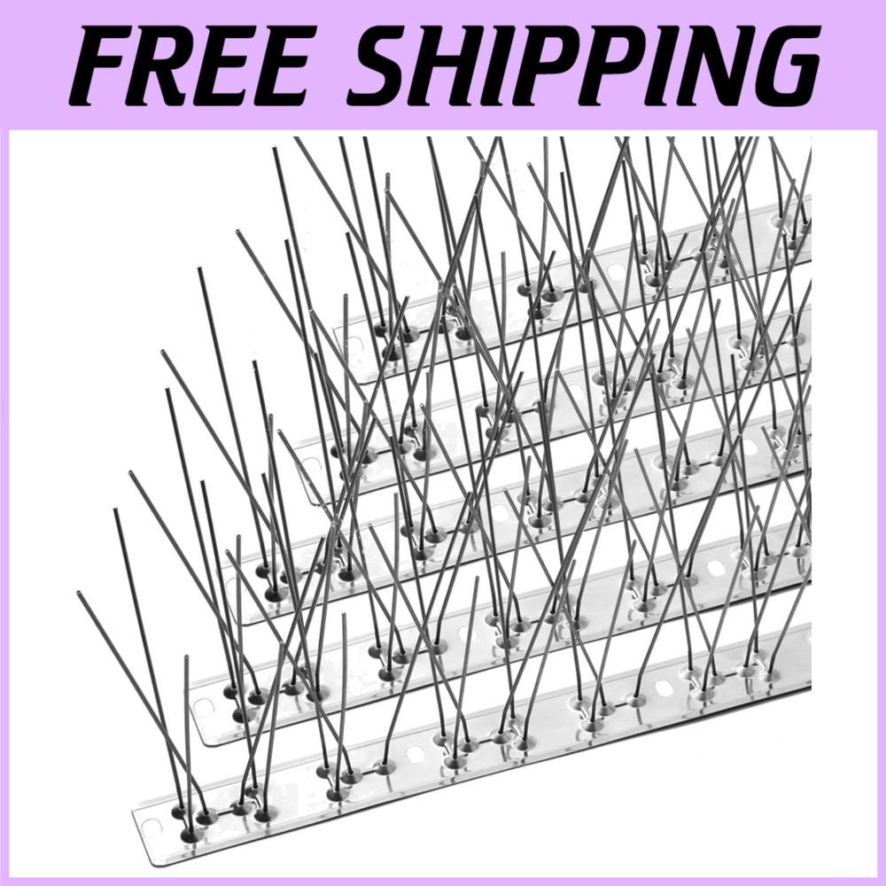 Stainless Steel Bird Spikes Kit - Durable & Humane