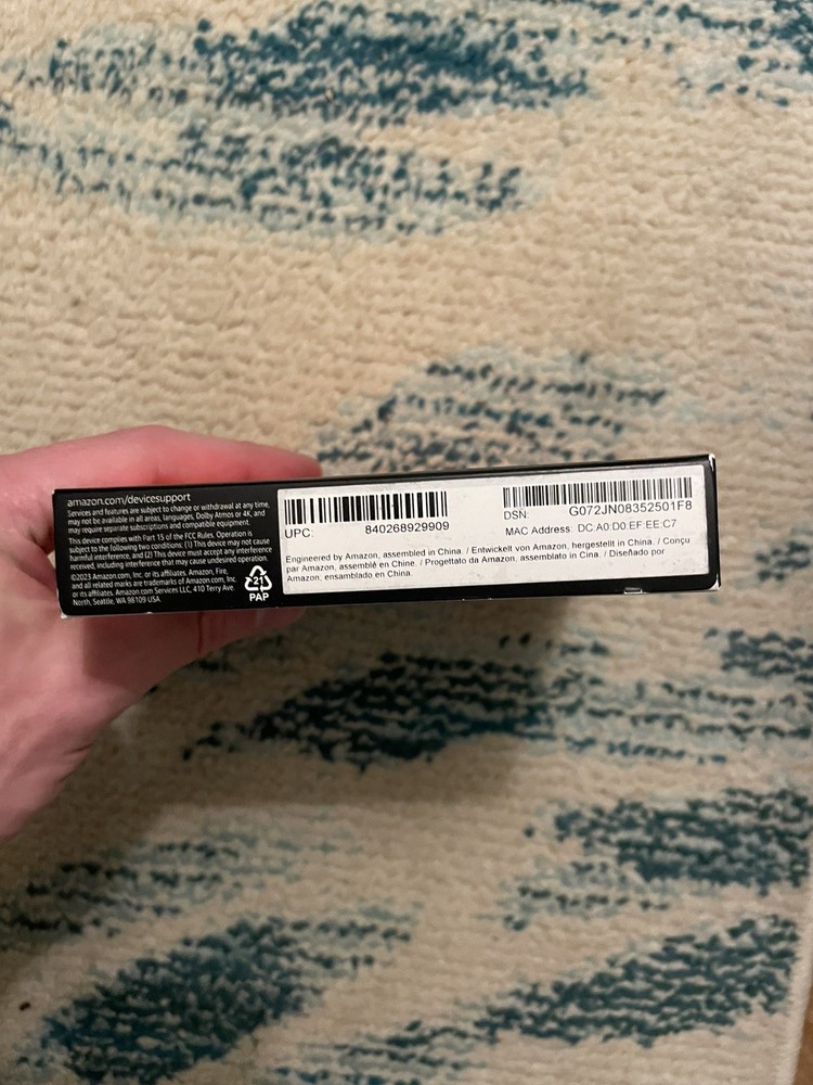 Amazon Fire TV Stick 4K UHD Streaming Media Player