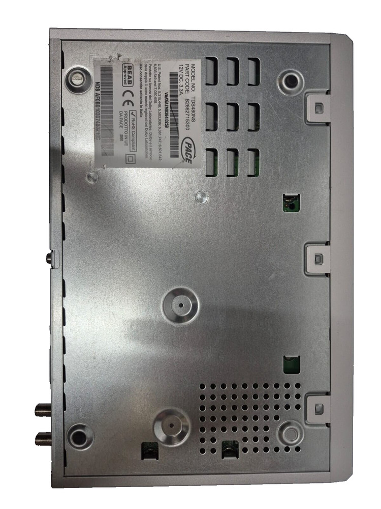 Digital Decoder Satellite Box Sky Pace TDS480NS Used