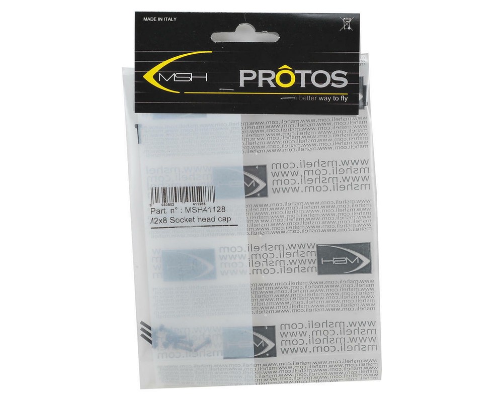 MSHeli 2x8mm Socket Head Cap Screw (10) [MSH41128]
