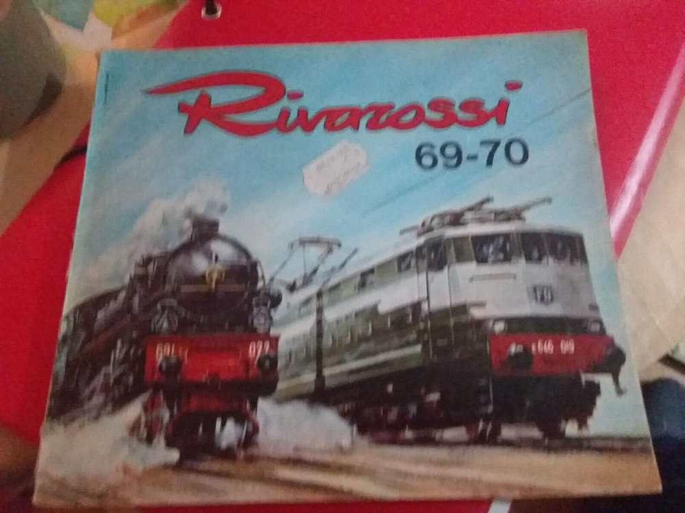 old rivarossi train catalogue 1969 70