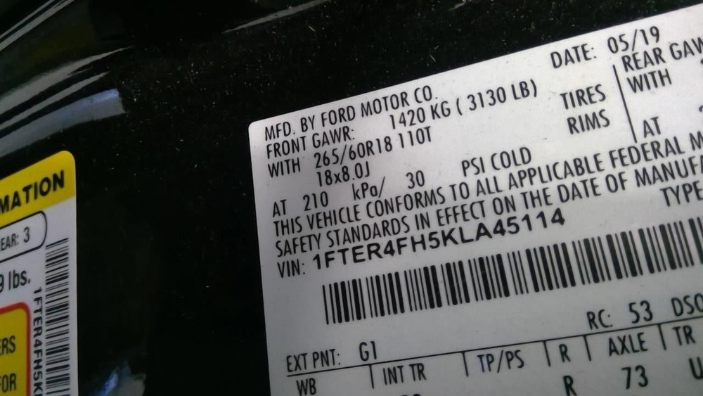 RANGER 2019 Battery Tray 1900672
