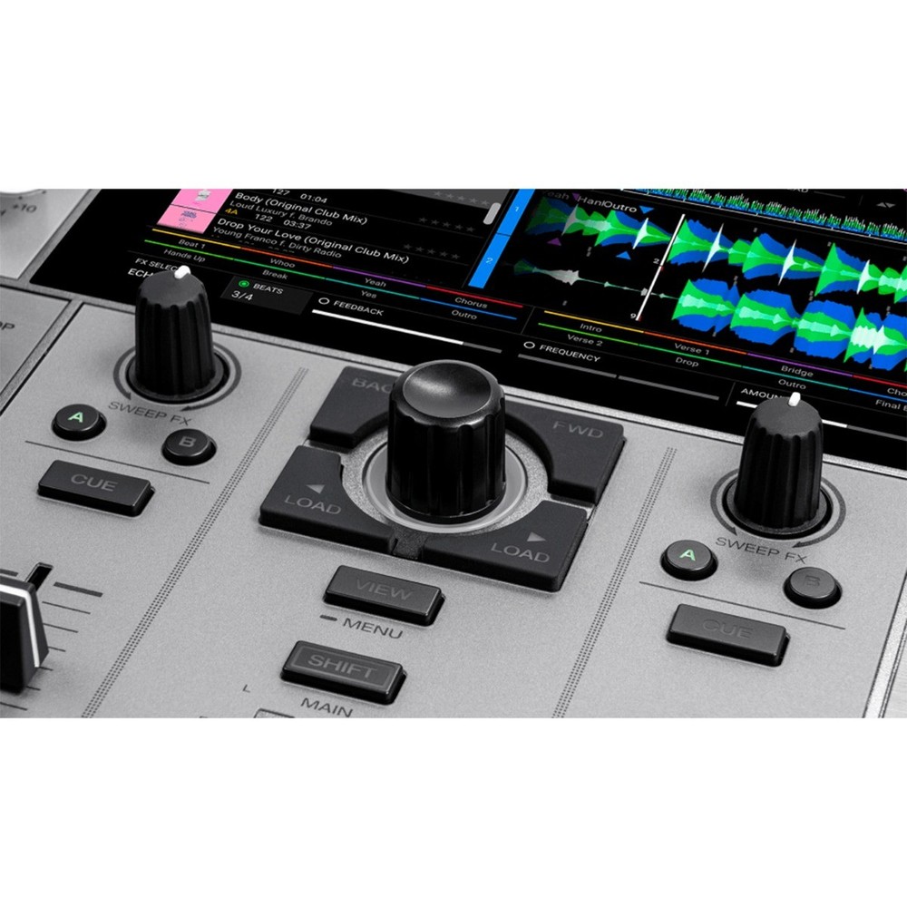 Denon DJ PRIME GO+ Portable Battery Powered Standalone 2 Deck DJ Controller