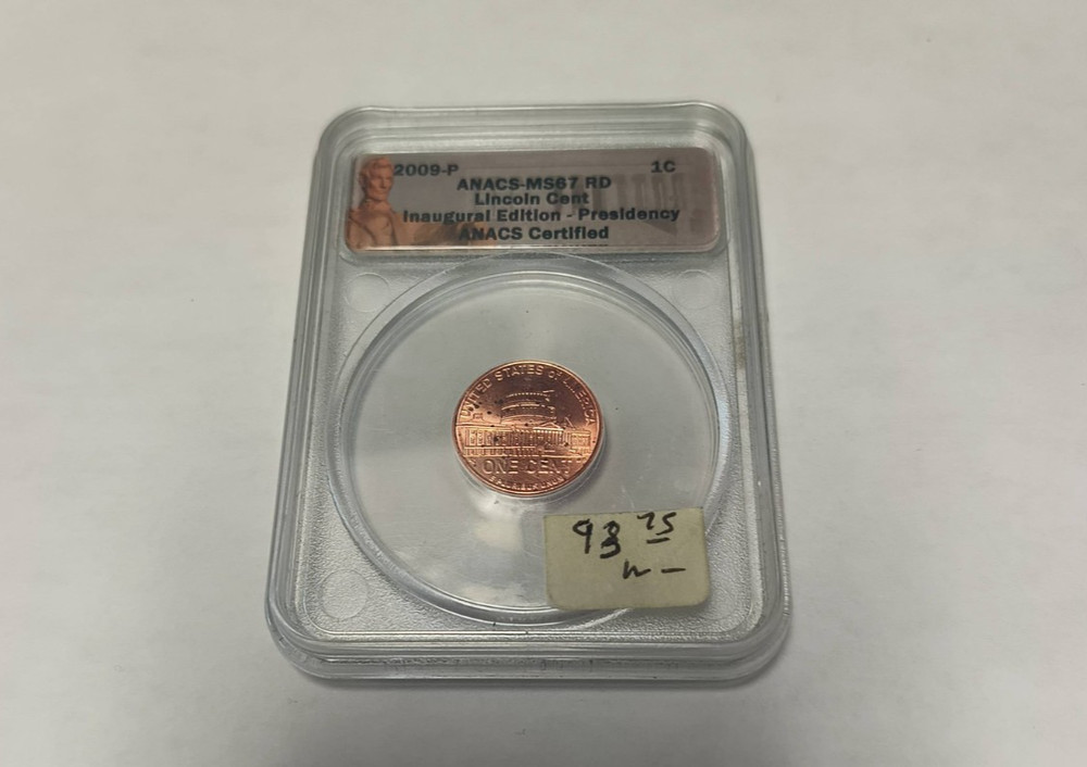 2009-P Lincoln Presidency One Cent ANACS MS67RD