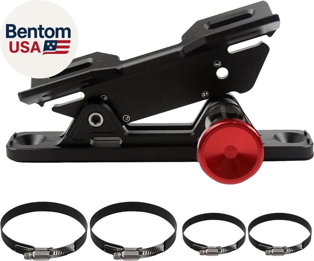 Quick Release Fire Extinguisher Mount - Aluminum Adjustable UTV Roll Bar Fire Ex