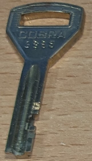 GREENWALD COBRA KEY (SAME AS GW 77-2018) CODED 9965