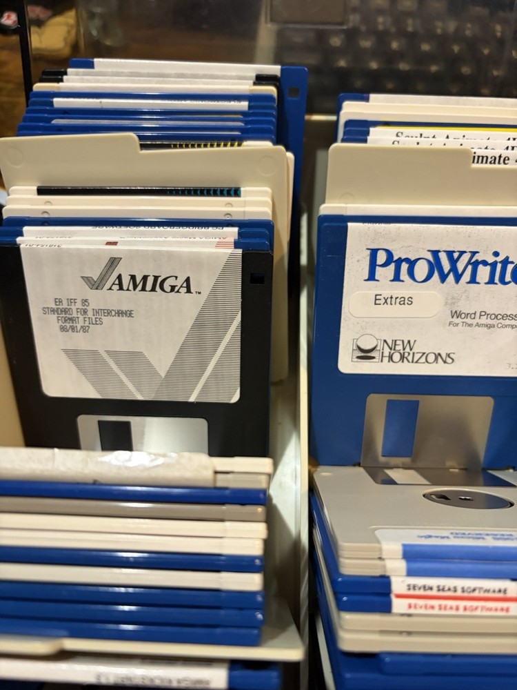 Massive Amiga Floppy Disk Lot 3, Tons Of Utilities. Untested