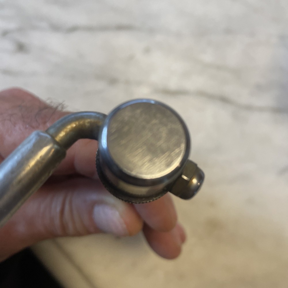 Vintage Lightly Used ALTENBURGER Front Quick Release Skewer • Silver. (NJ)