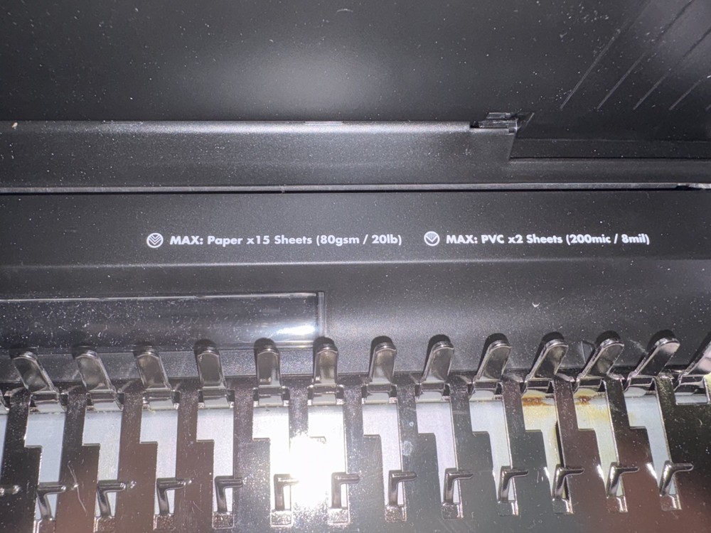 Fellowes Star+Plus Manual Comb Binding Machine