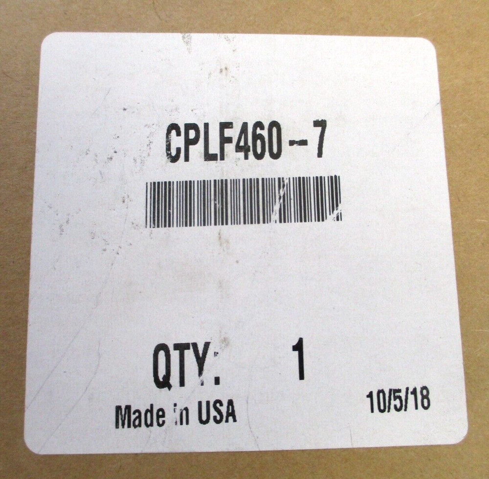 CIRCOR , CPLF460-7 , BULK OIL FILTER , SURPLUS