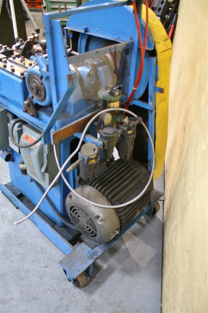 ROBERTS SINGLE STROKE END FORMING PRESS: YODER #55410