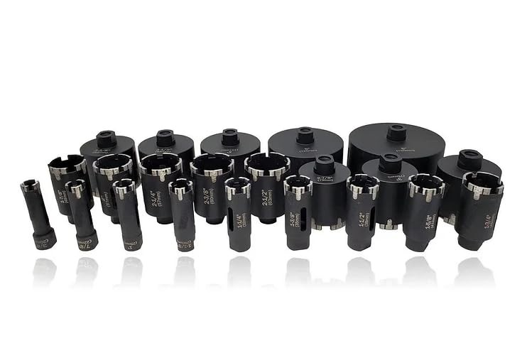T-Segment Turbo Wet & Dry Core Bits for Granite and Hard Stone -