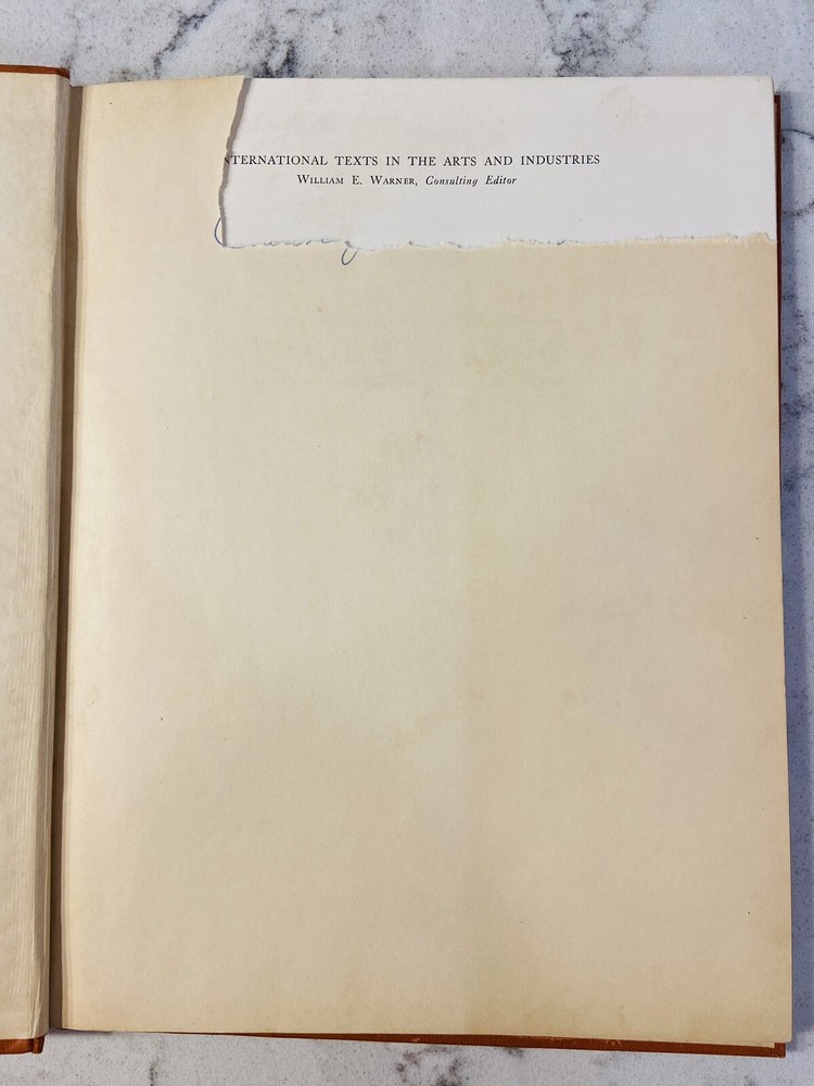 1938 WOODWORKING THROUGH VISUAL INSTRUCTION BY J.I. SOWERS