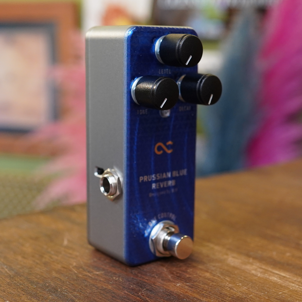 One Control PRUSSIAN BLUE REVERB Guitar Effects Pedal