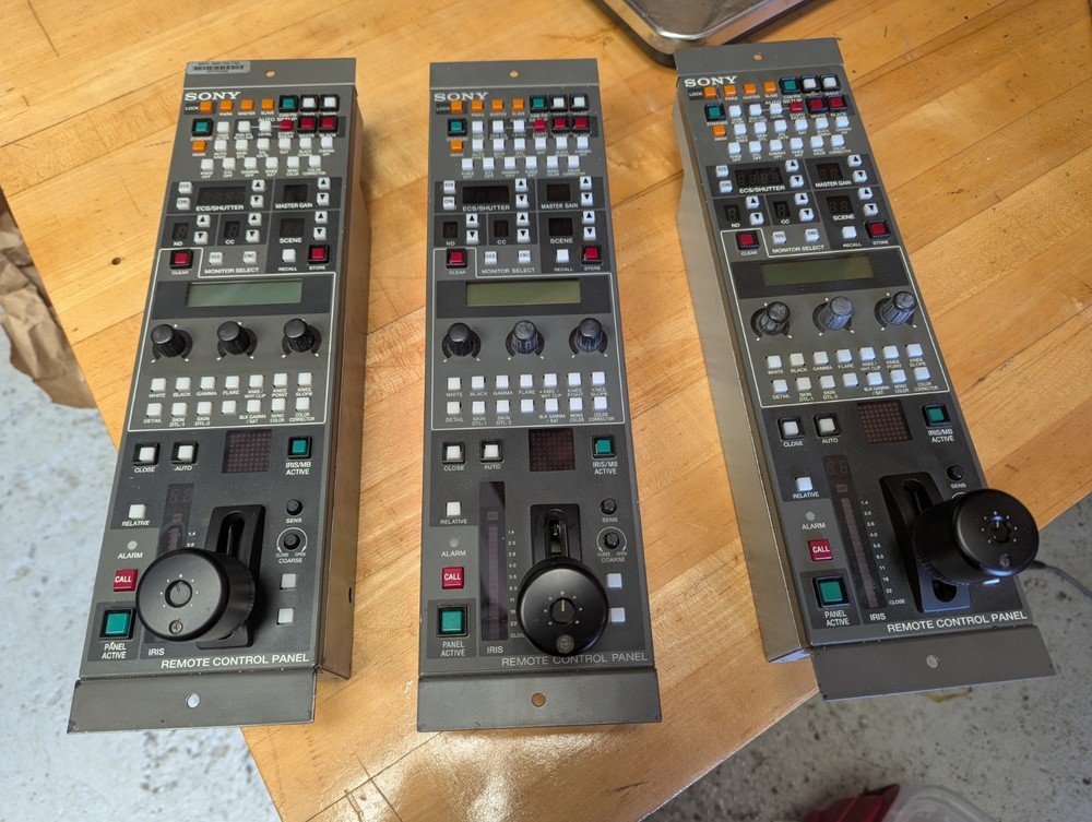 Sony RCP-730 Remote Control Panel for Broadcast Cameras