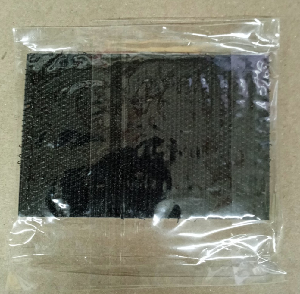 M&P by Smith & Wesson White on Grey Patch (O74-21)