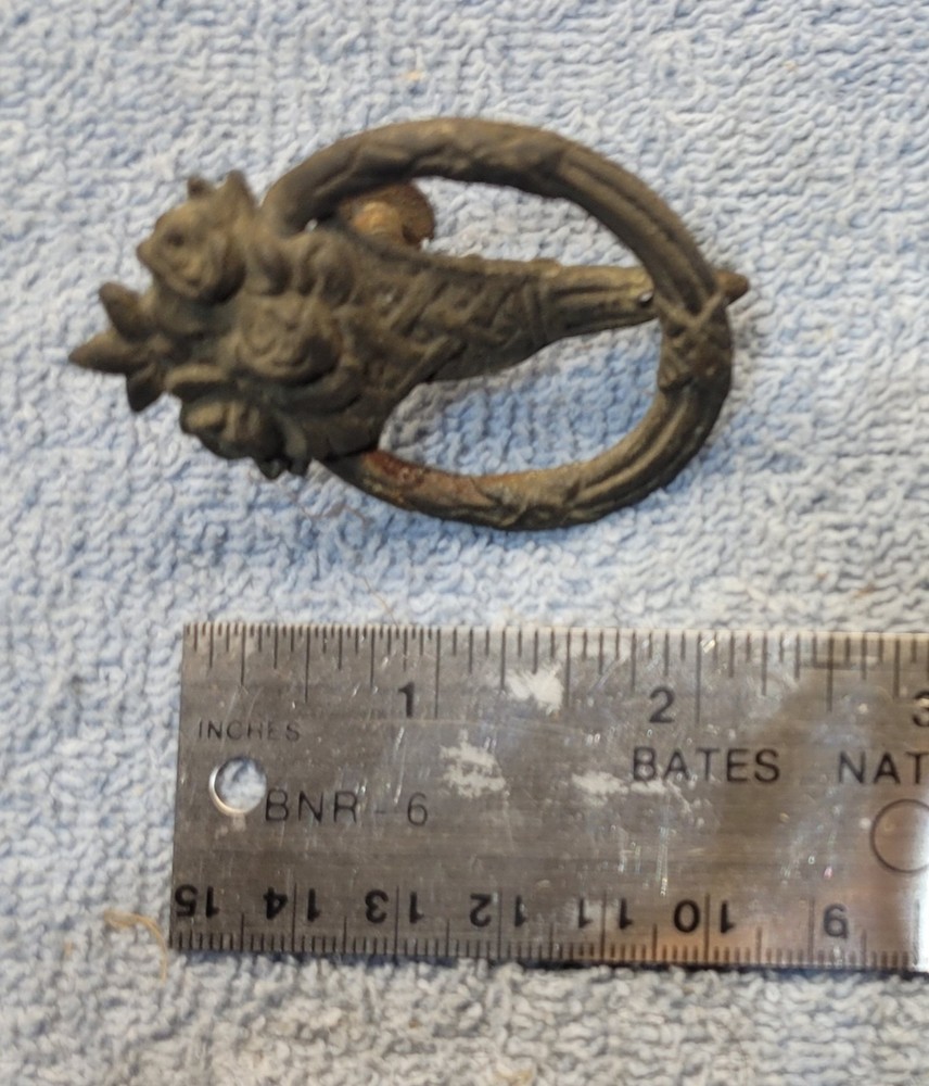 Antique Drawer Pulls - Set Of 3