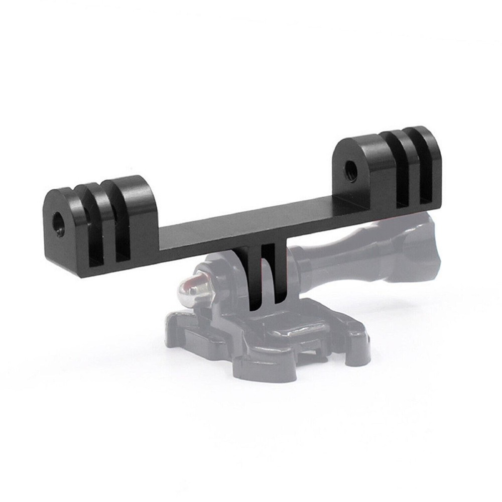 Dual Head Flash Light Camera Mount Bracket Bridge Extender Extension Holder D