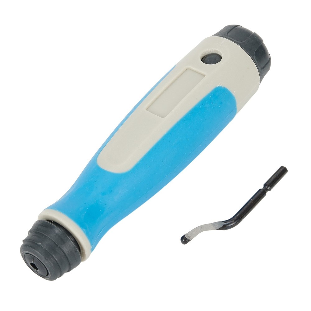 1* Deburring Burr Scraper Blade Rubber Burr Handle Trimmer Hand Deburring Tools