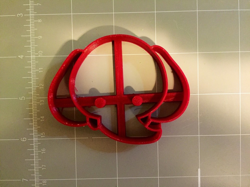 Elephant's Face Cookie Cutter