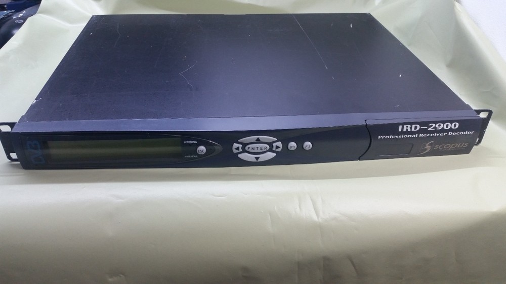 harmonic ird-2900 scopus professional receiver decoder dvb ird-2991