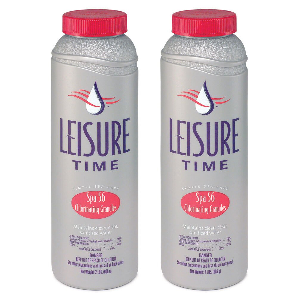 Leisure Time Spa 56 Chlorinating Granules 2 Pack