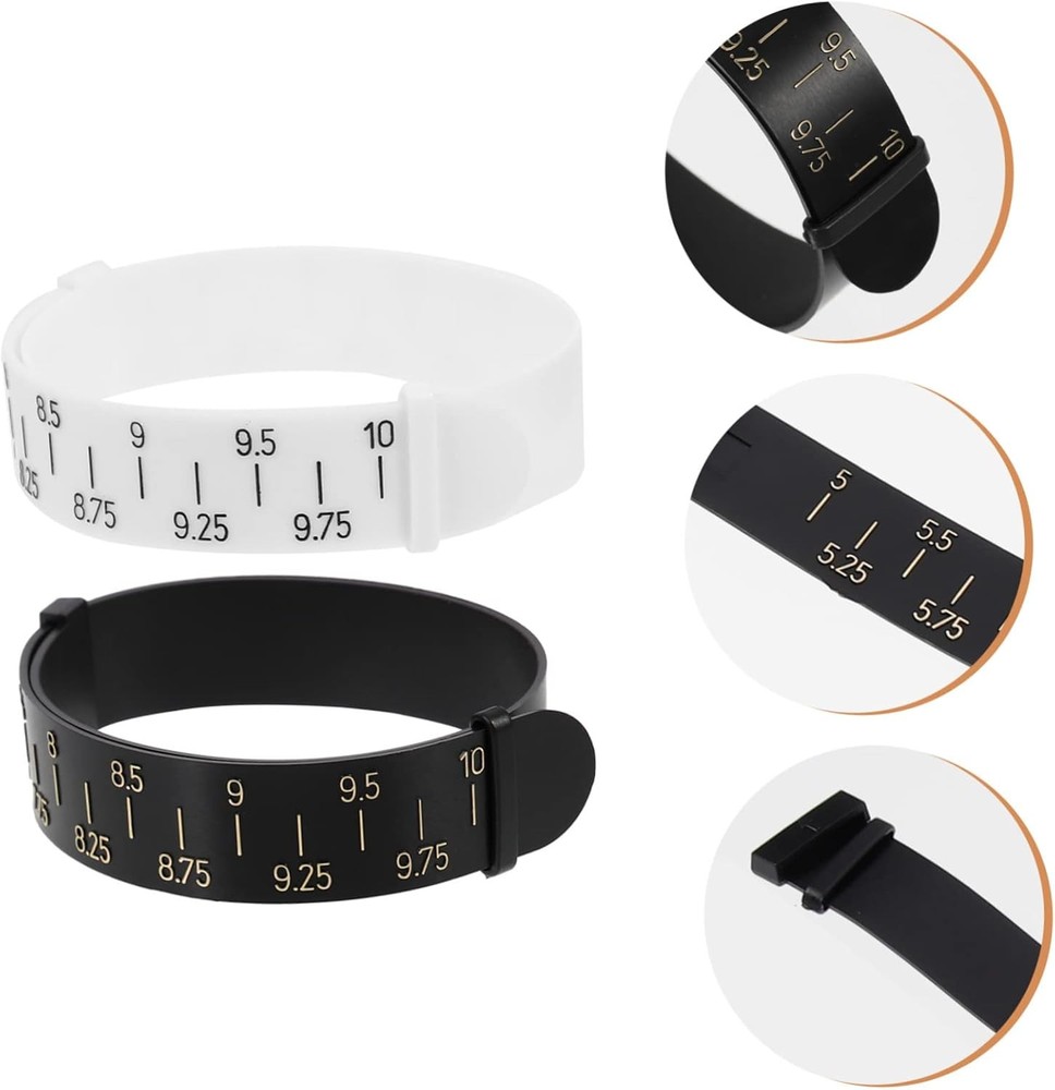 TOPPERFUN 2pcs Wrist Measuring Tool Sizer Bangle Bracelet Sizer...