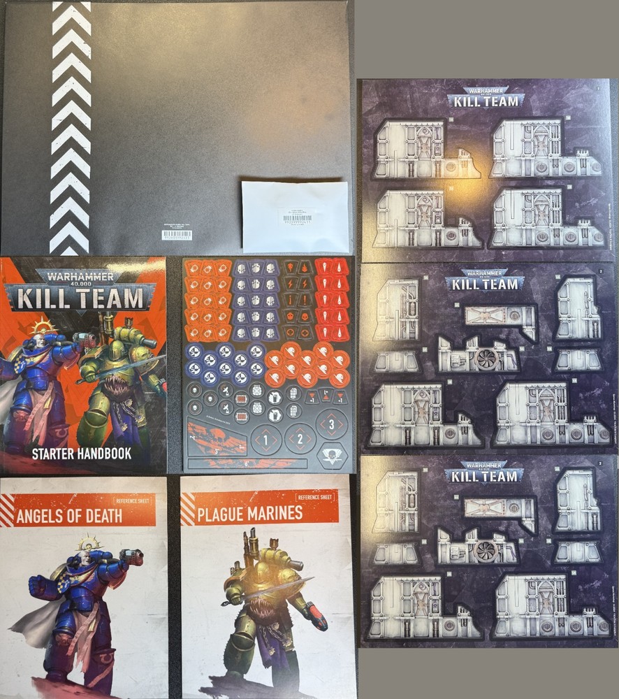 Kill Team Starter Set Game Pieces Starter Handbook MDF Terrain Game Board