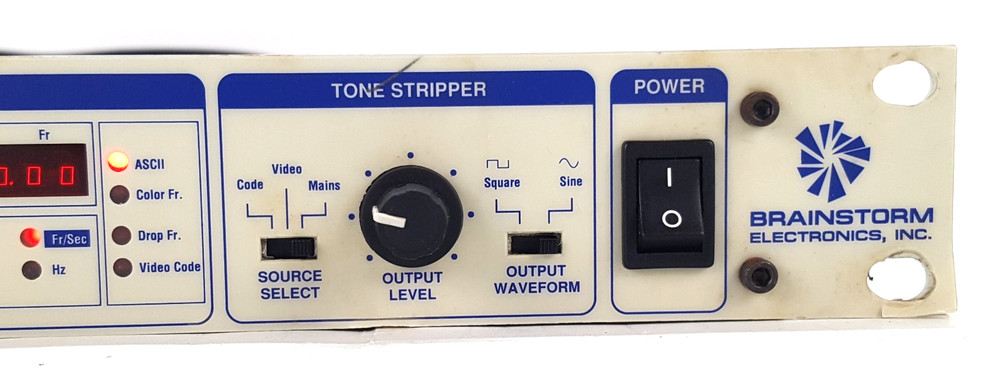 Brainstorm Electronics SR-15+ Time Code Distripalyzer Analyzer Distributor