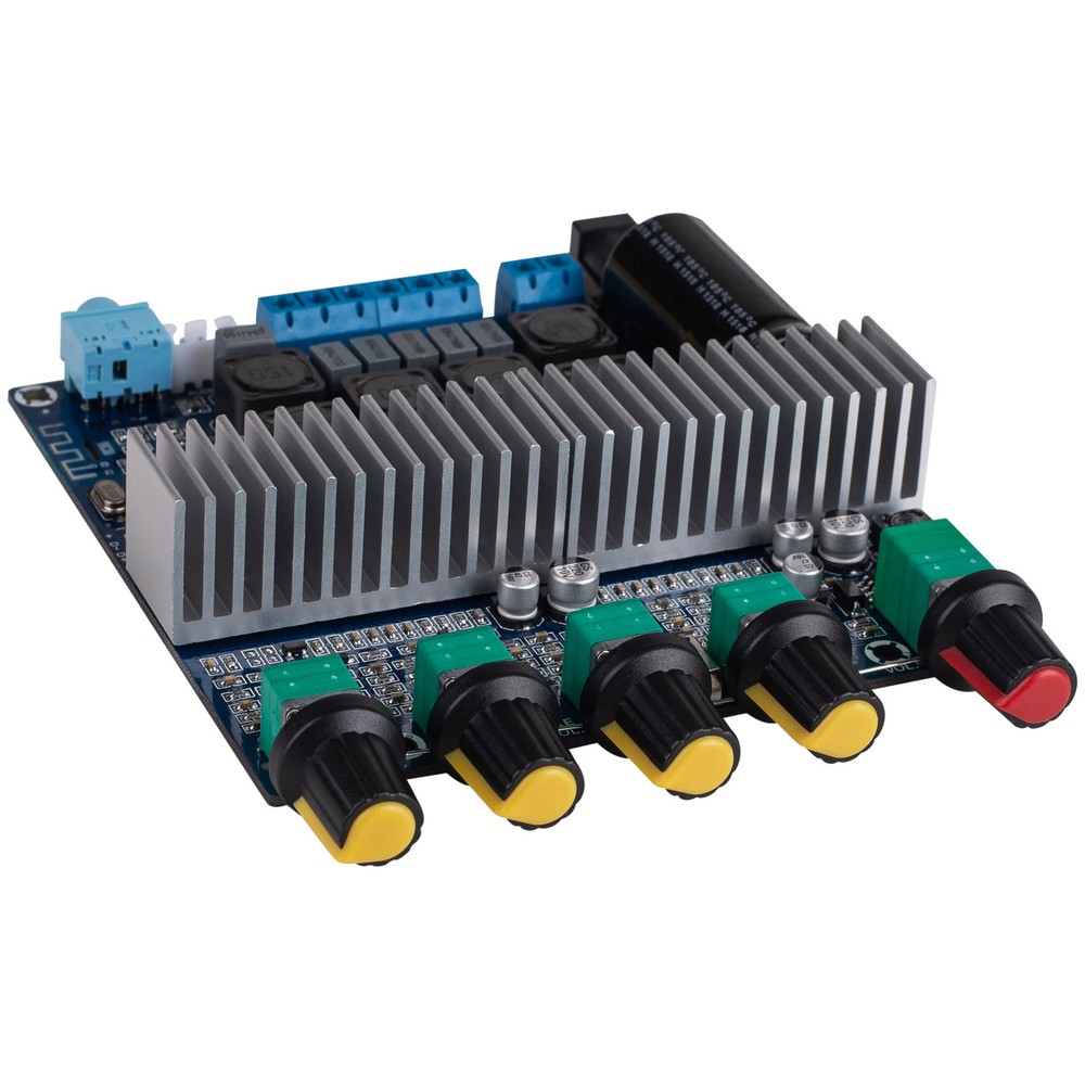 TPS3116D2 Class D 2.1 Bluetooth 4.0 Amplfier Board 2 x 50W + 100W with Filter an