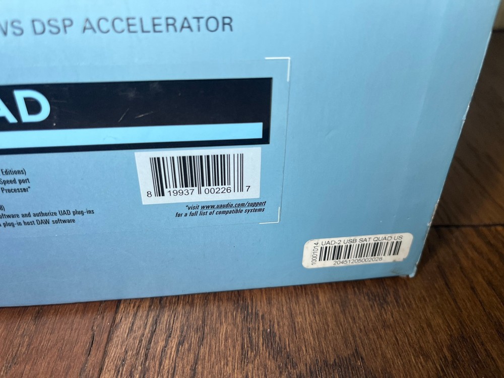 Universal Audio UAD-2 Satellite USB 3 Quad Core DSP Accelerator (for Windows PC)