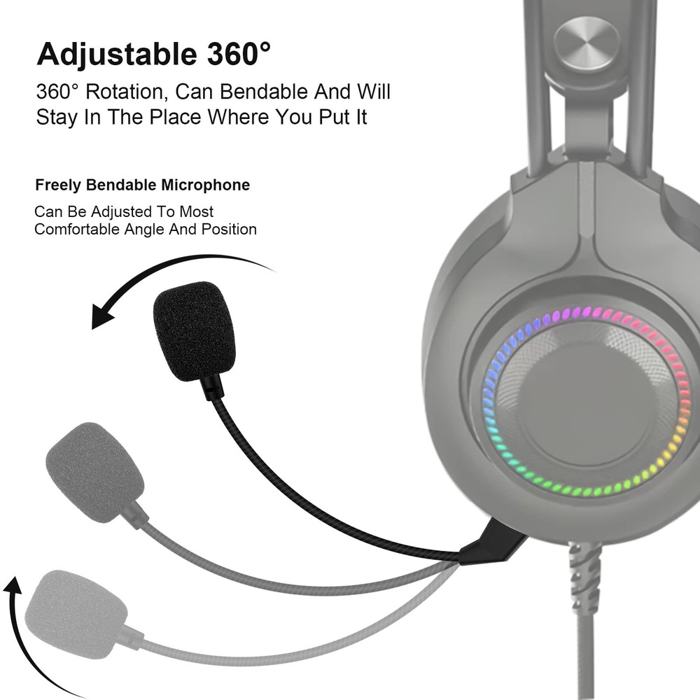 Replacement Cloud 2 Mic Boom for 1st Version Kingston HyperX Cloud Core Cloud...