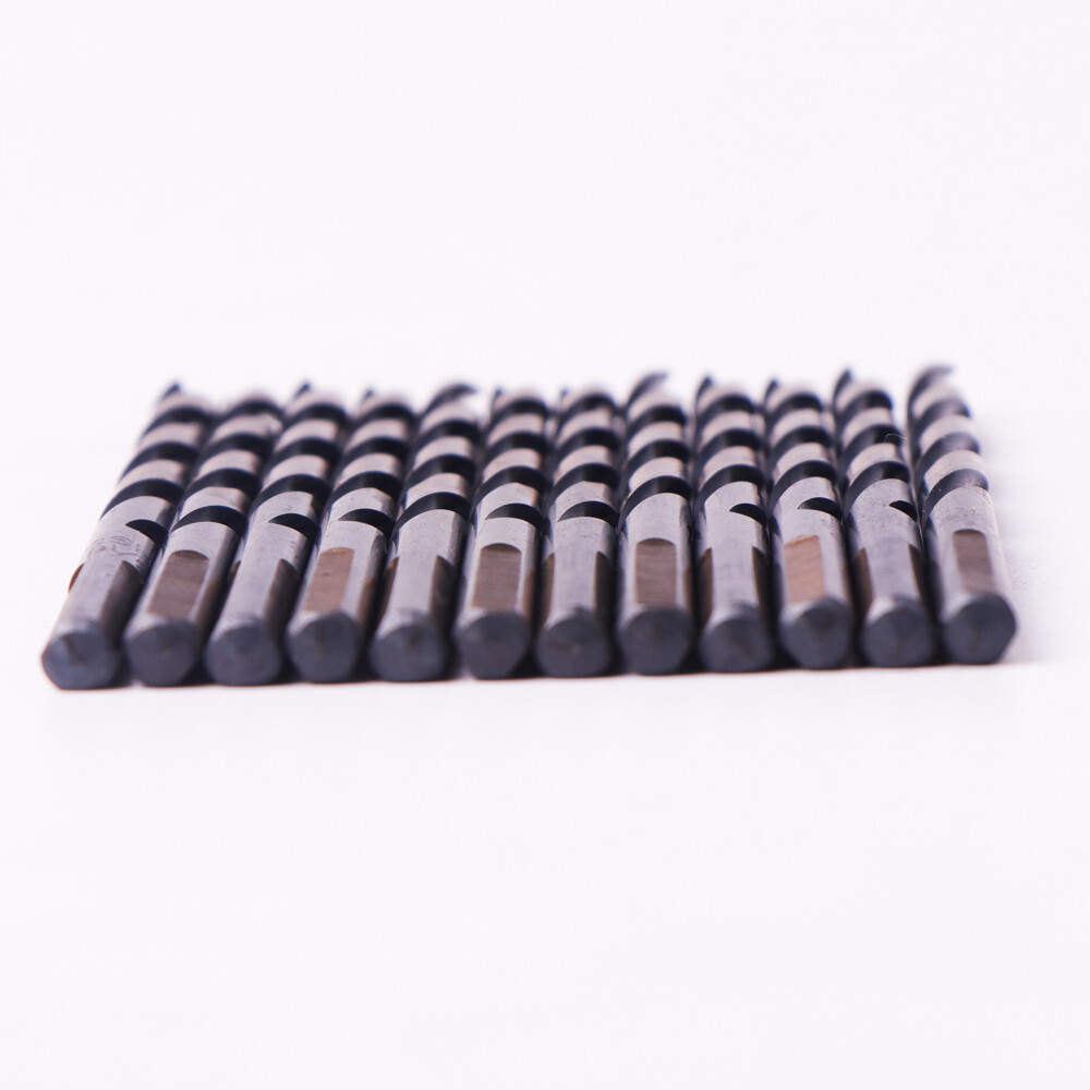Drillforce 6PCS 21/64" Black Gold Drill Bits Set HSS Metal Woodworking Drill Bit