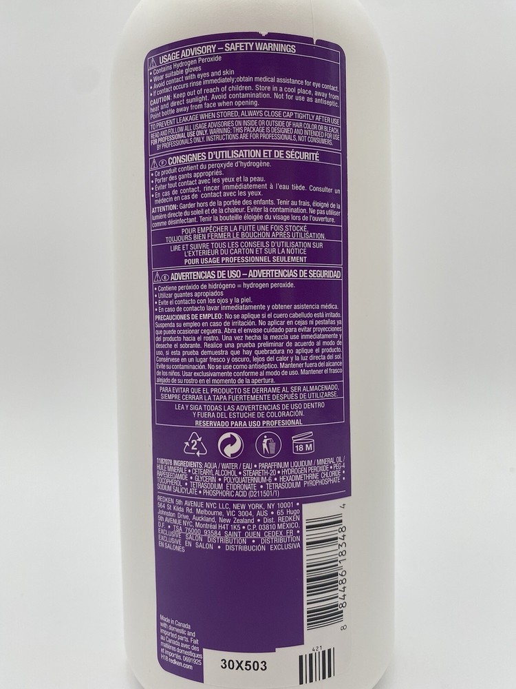 Redken Chromatics Oil In Cream 10 Volume Developer 32 oz