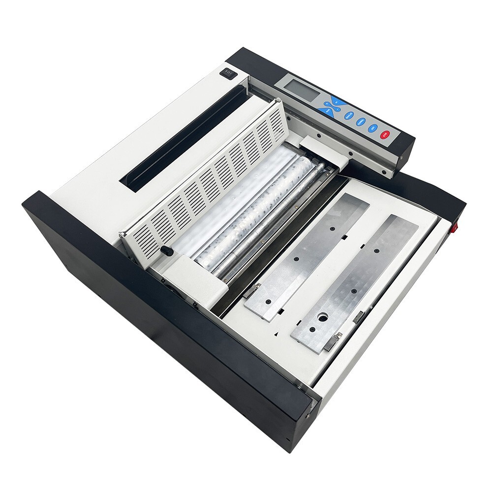 110V Electical Digital Display Automatic Book Binding Machine Glue Binder