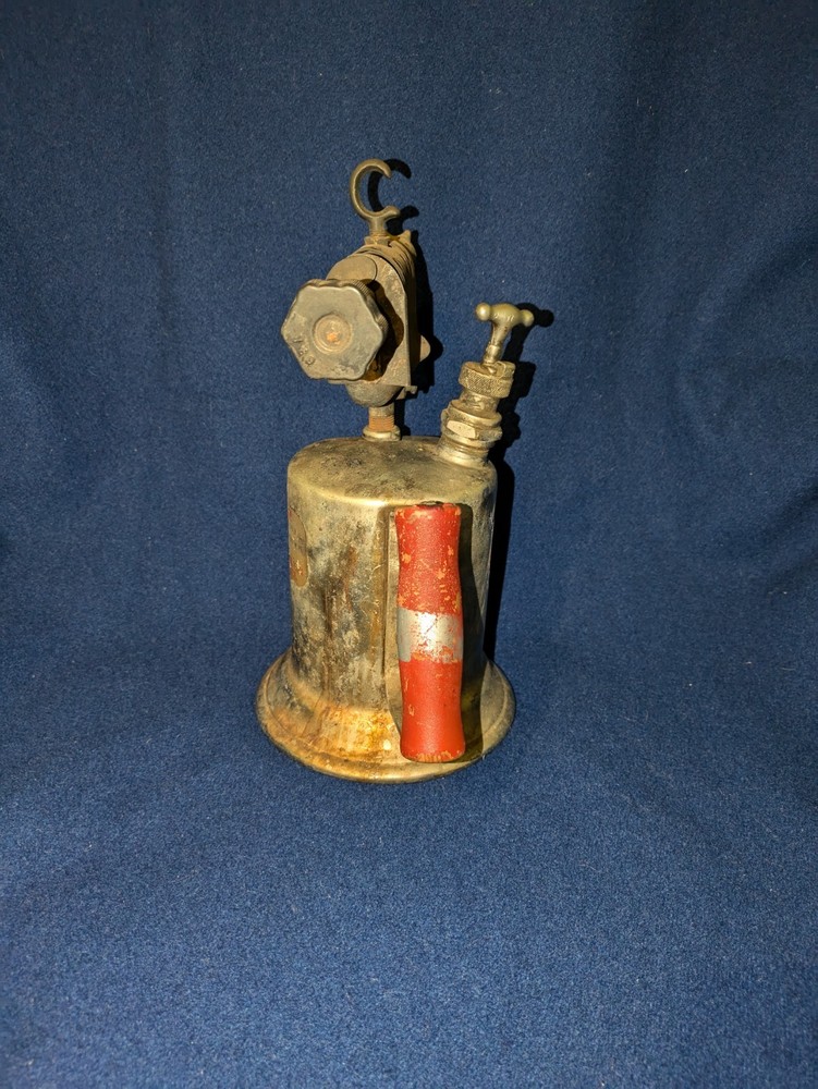 Antique Hand Blow Torch Fire Starter