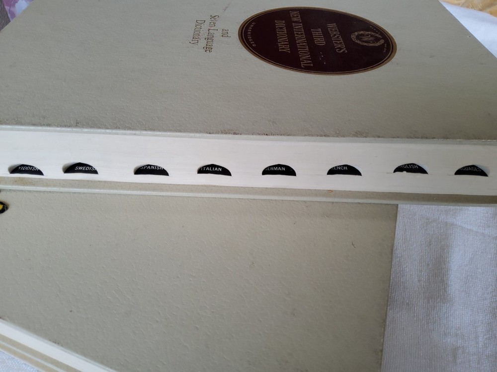 webster's third new international dictionary 1768