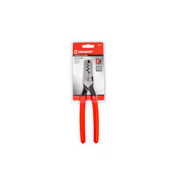 8 In. Wire Crimpers with Dipped Grips