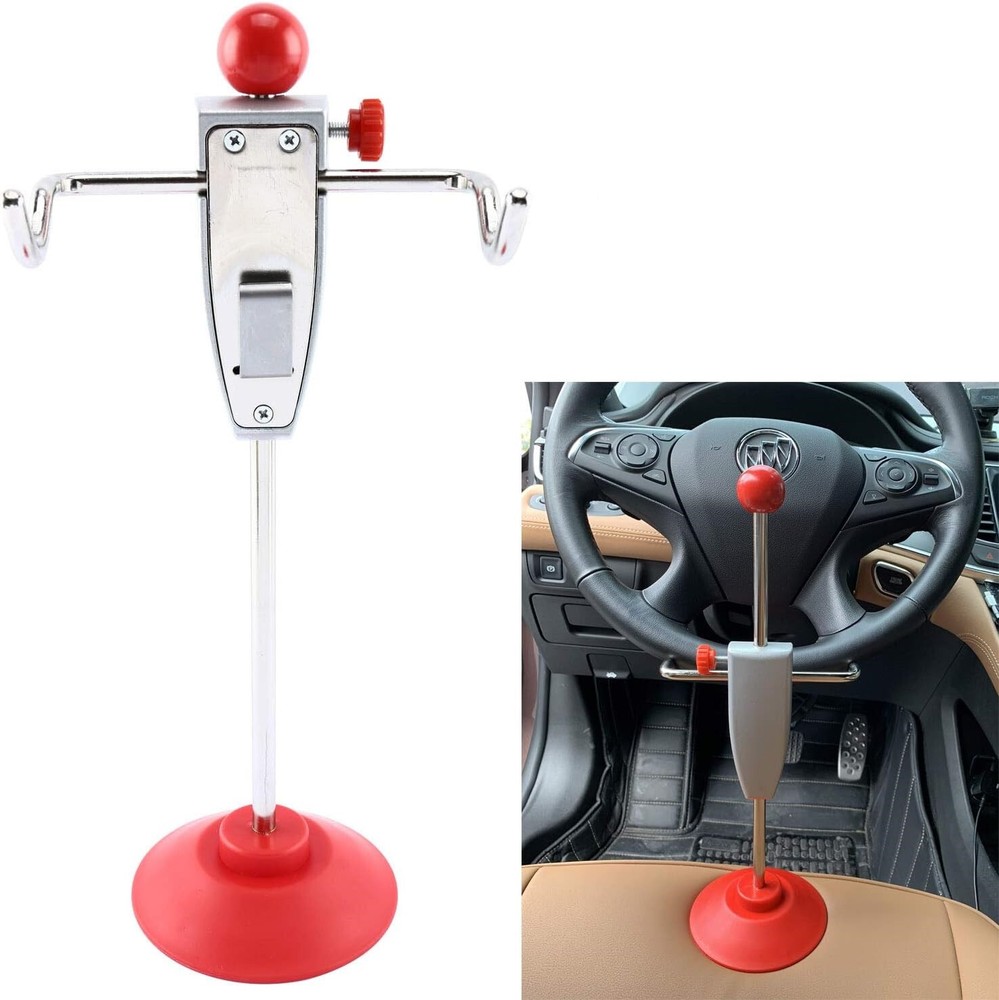 Steering Wheel Leveling Holder Stand Car Wheel Alignment Tool Rack Support Lock