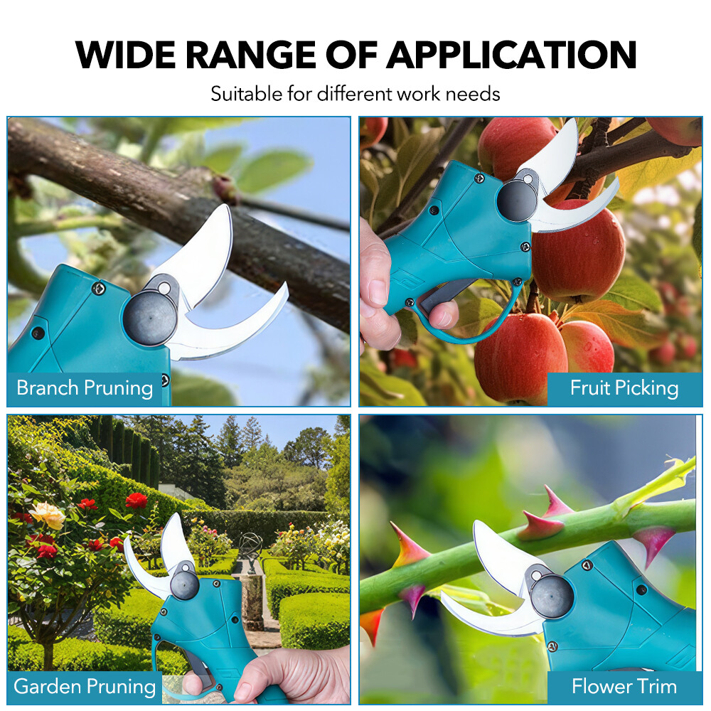 Cordless Electric Pruning Shears Brushless Motor Pruning Shears Rechargeable