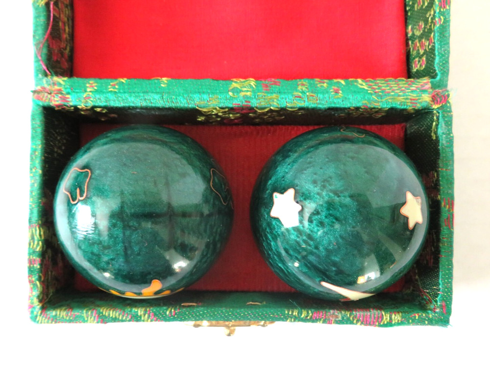 Vintage Chinese Chime Balls , Meditation