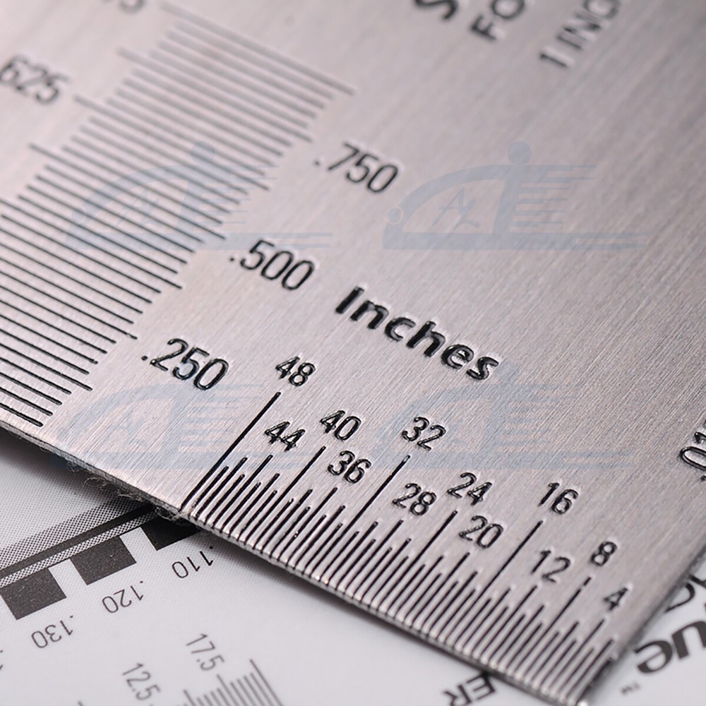 Guitar Neck Notched Straight Edge Luthier Tools Kit Understring Radius Gauge TD