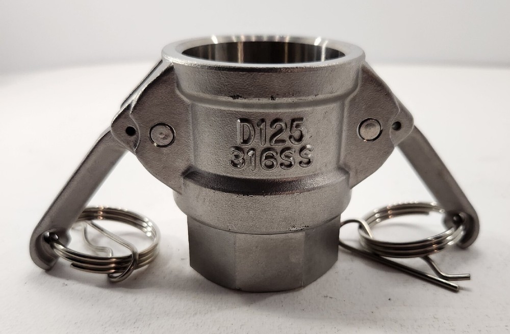 Tough Tite - D125 - 316SS - Cam & Groove Coupler