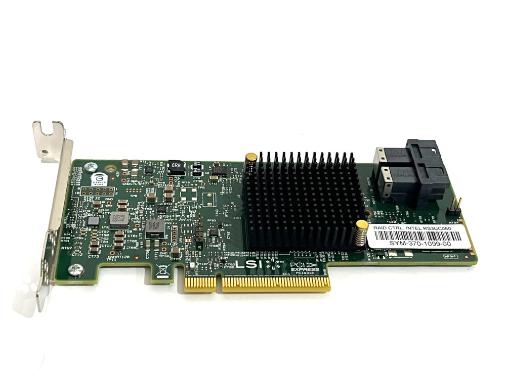 LSI Intel RS3UC080 12Gb/s PCIe x8 Gen3 SAS RAID Module Controller Low Profile