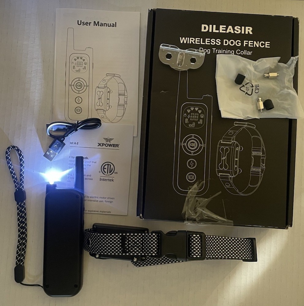 Wireless Dog Fence Training Collar